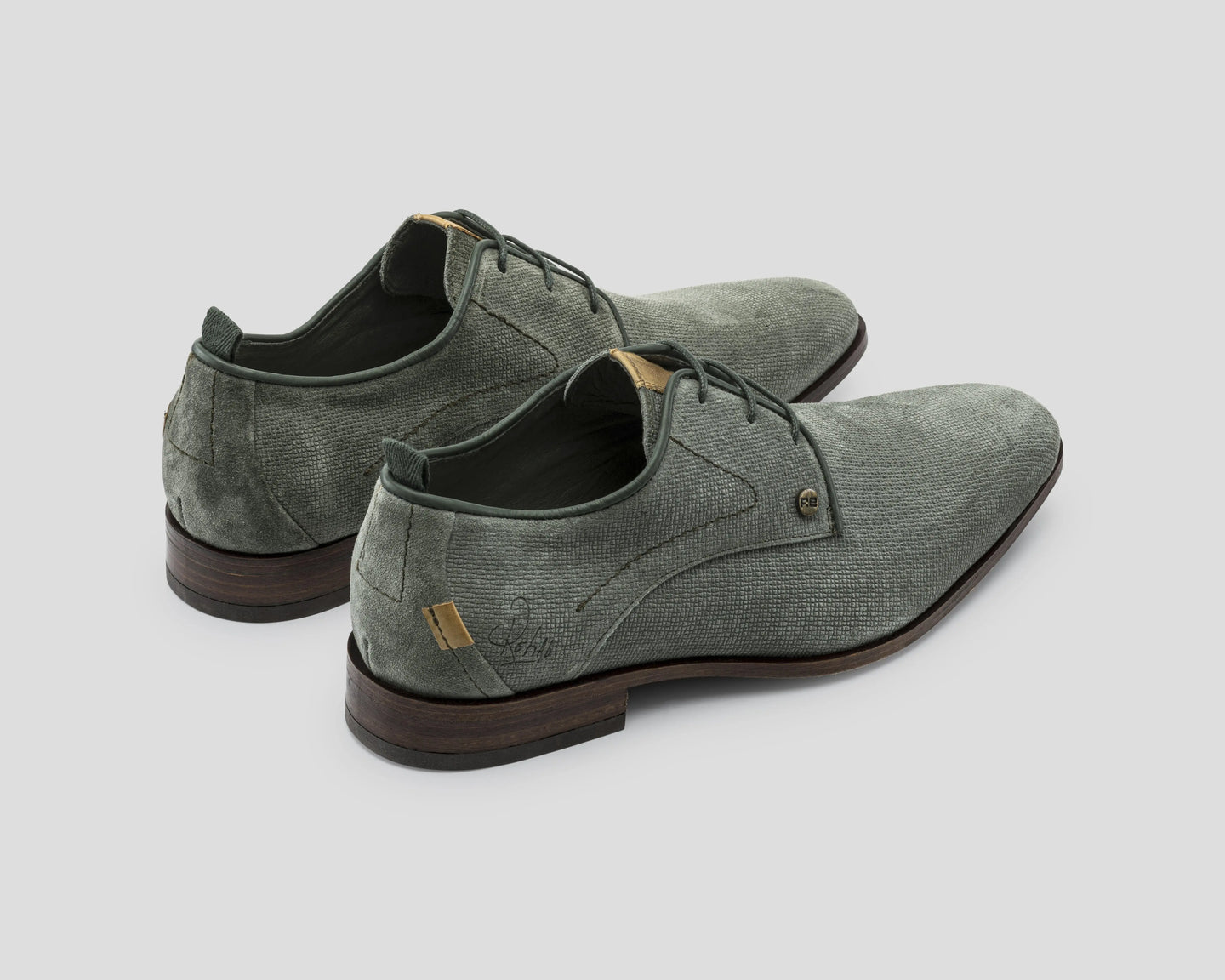 Greg Wall Sue | Groene nette schoen REHAB Footwear