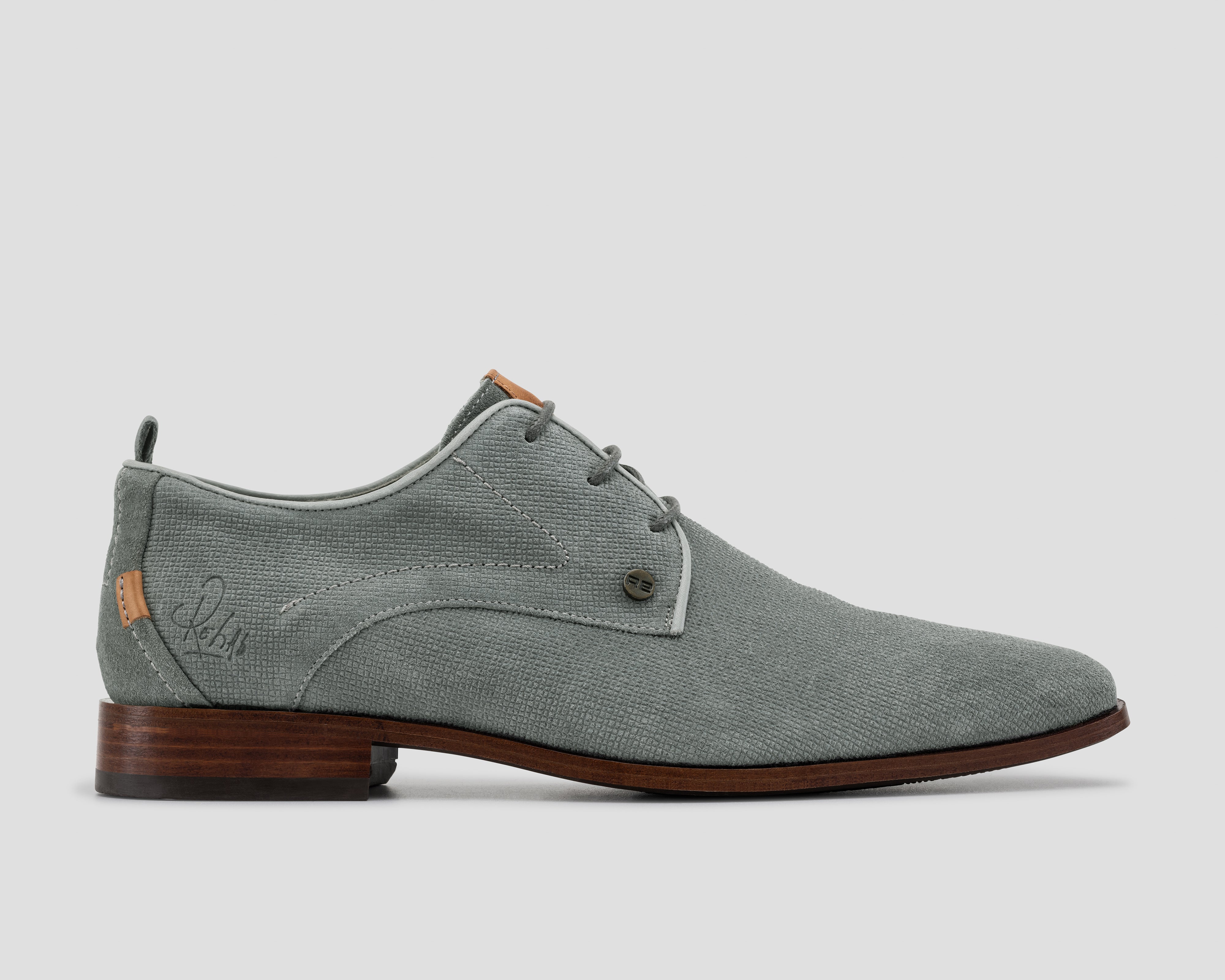 Greg Wall Sue | Grijs-blauwe nette schoenen REHAB Footwear