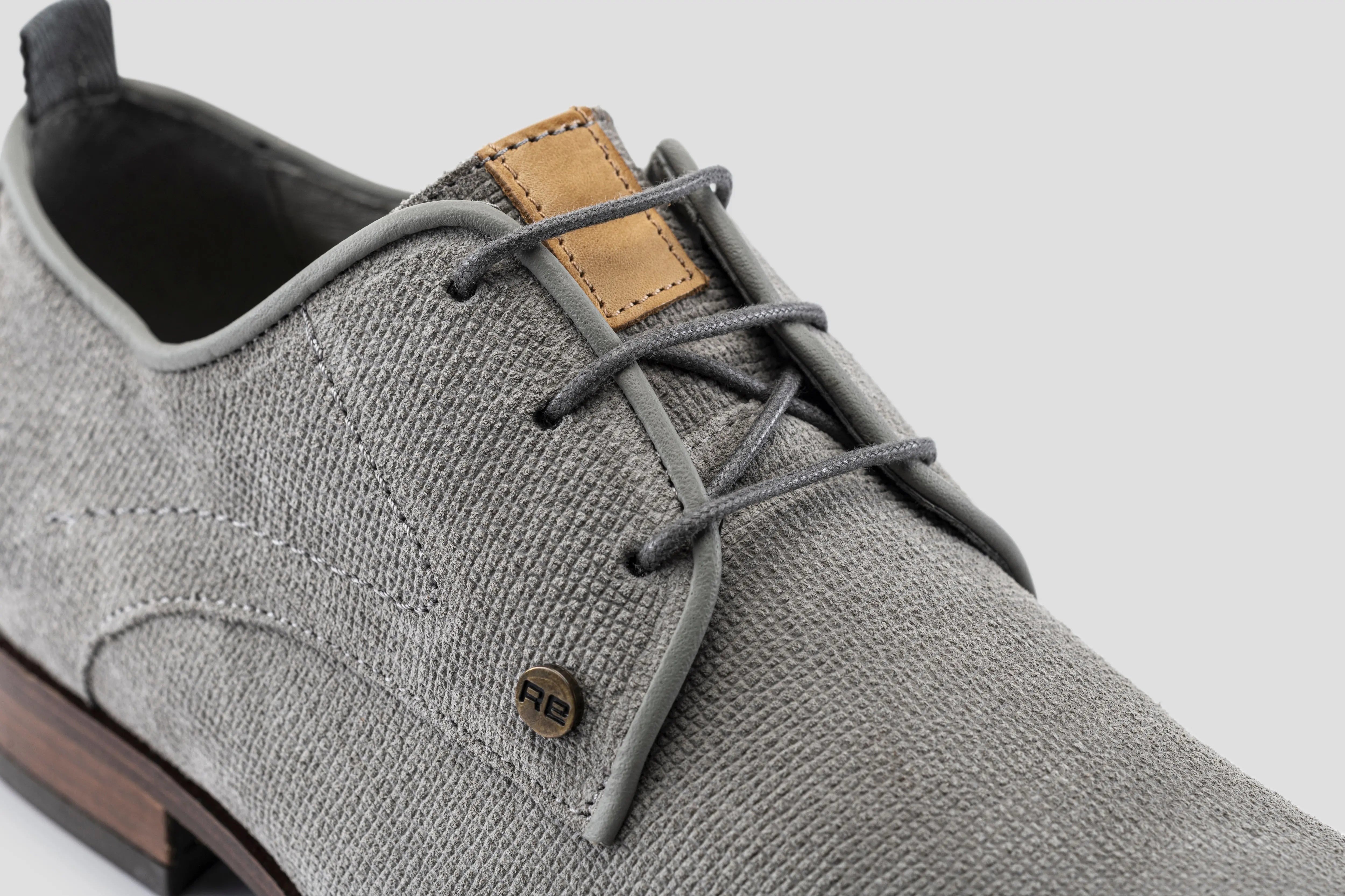Greg Wall Sue | Grijze nette schoenen REHAB Footwear