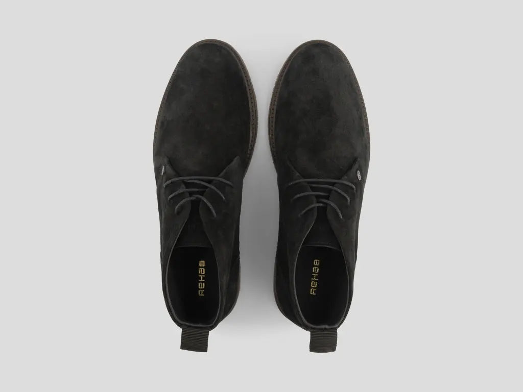 Kas | Zwarte desert boot REHAB Footwear