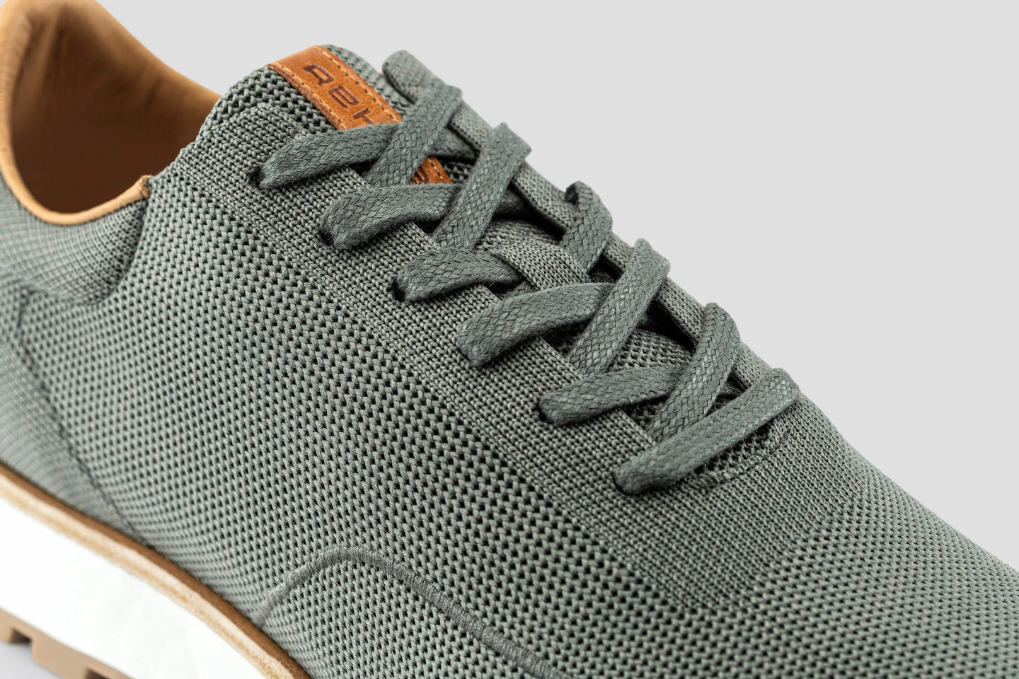 Mason Knit | Groene sneaker REHAB Footwear