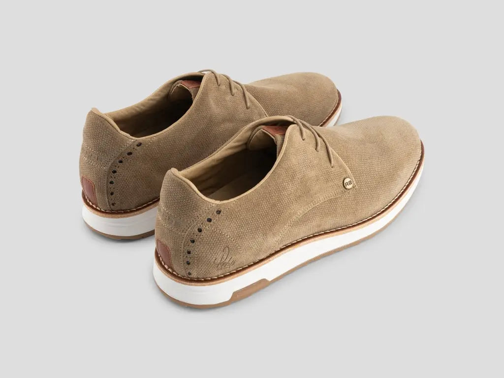 Nolan Hive | Zandkleurige veterschoen REHAB Footwear