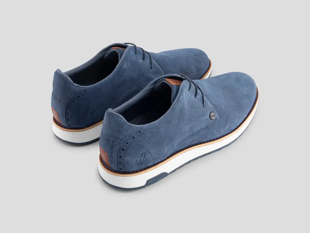 Nolan Hive | Blauwe veterschoen REHAB Footwear
