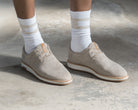 Nolan Knit | Zandkleurige veterschoen REHAB Footwear
