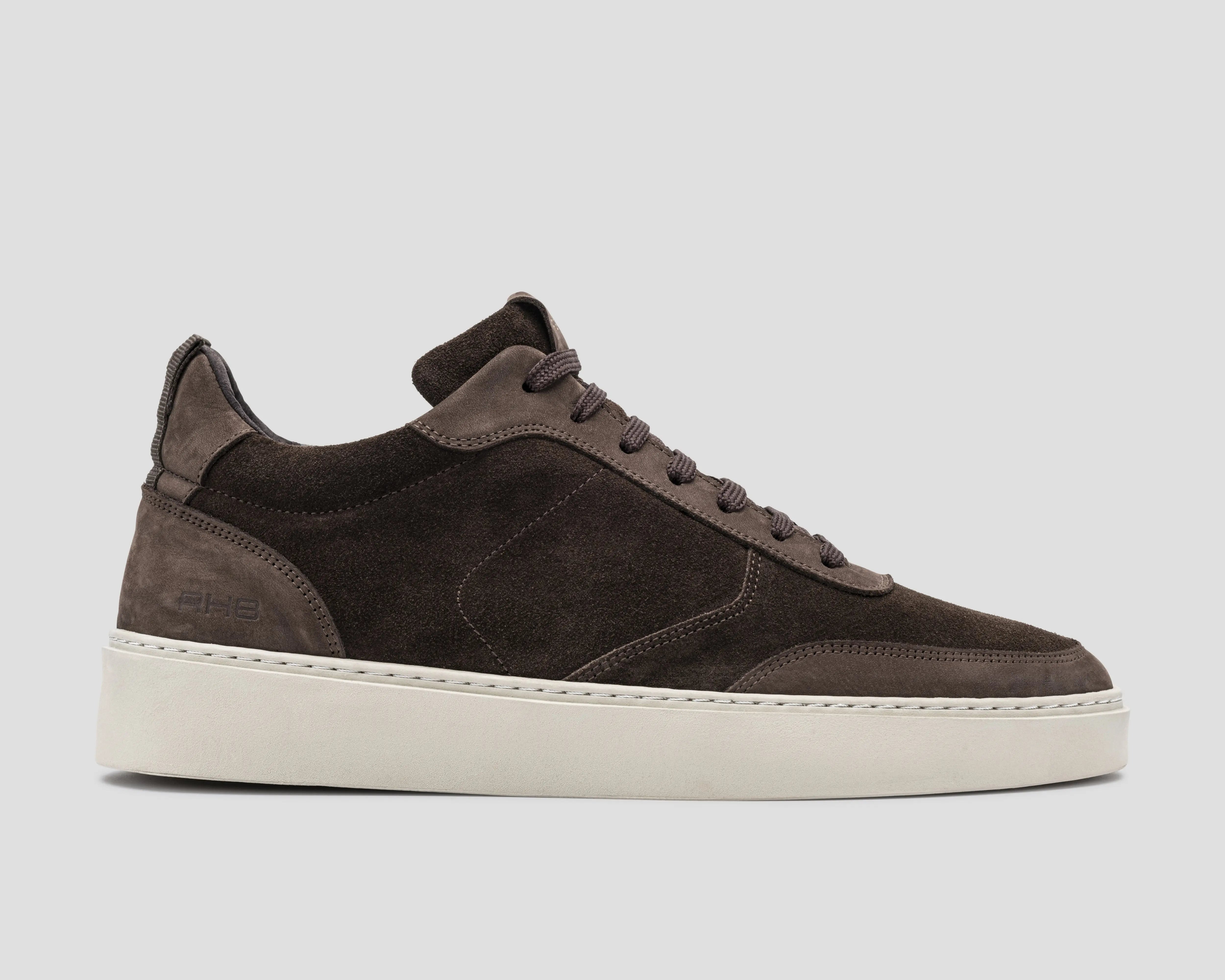 Oliver Mid Sue Nub | Donkerbruine sneaker REHAB Footwear