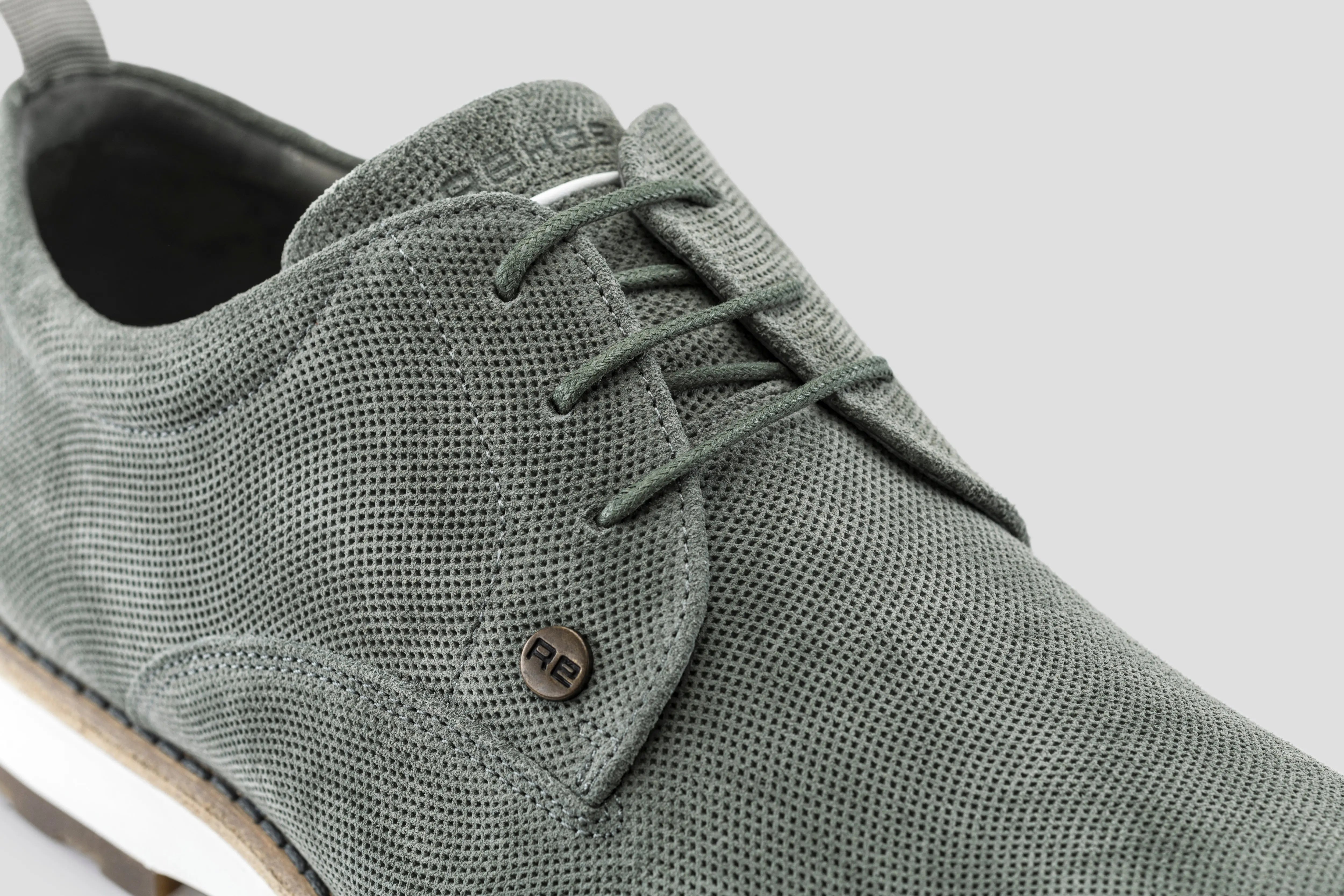 Pozato Weave | Groene veterschoen REHAB Footwear