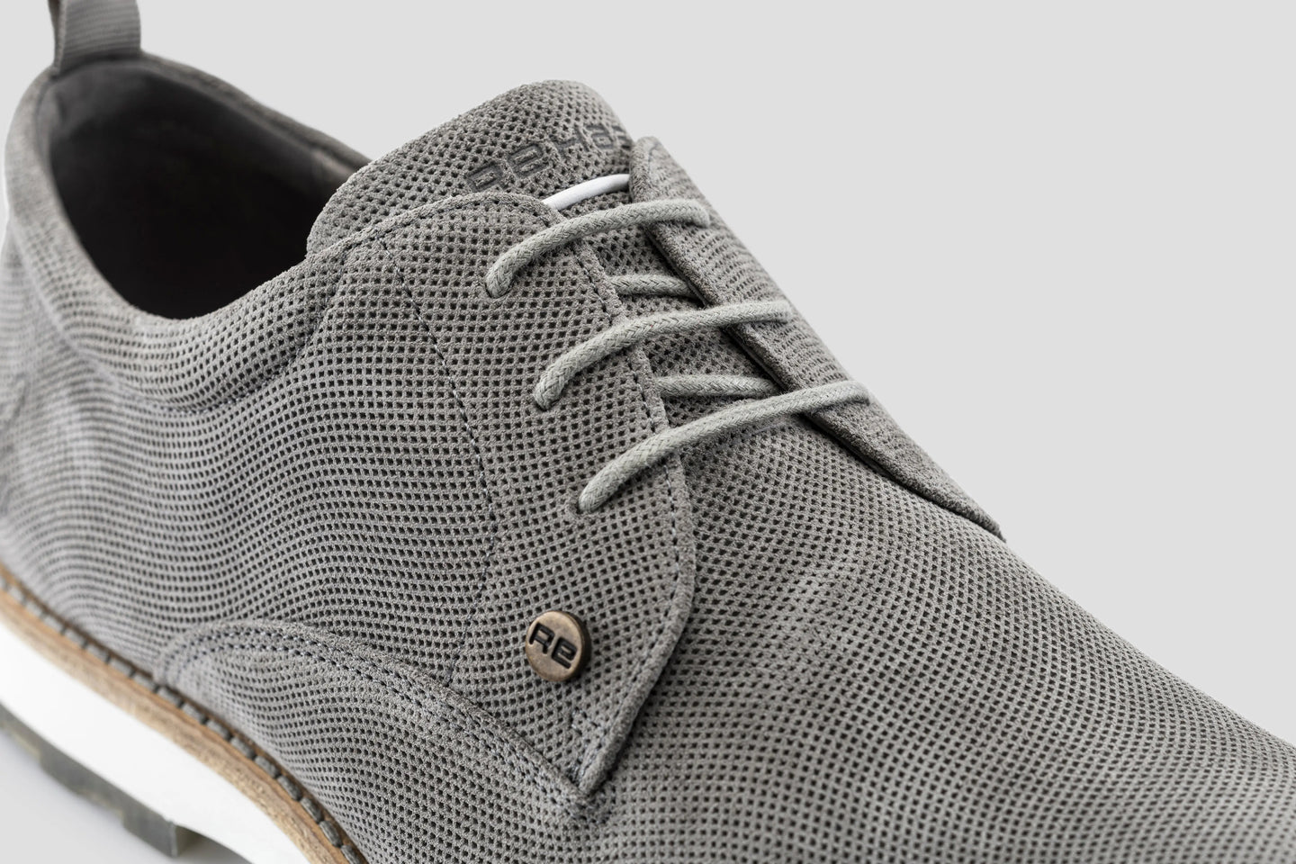 Pozato Weave | Grijze veterschoen REHAB Footwear