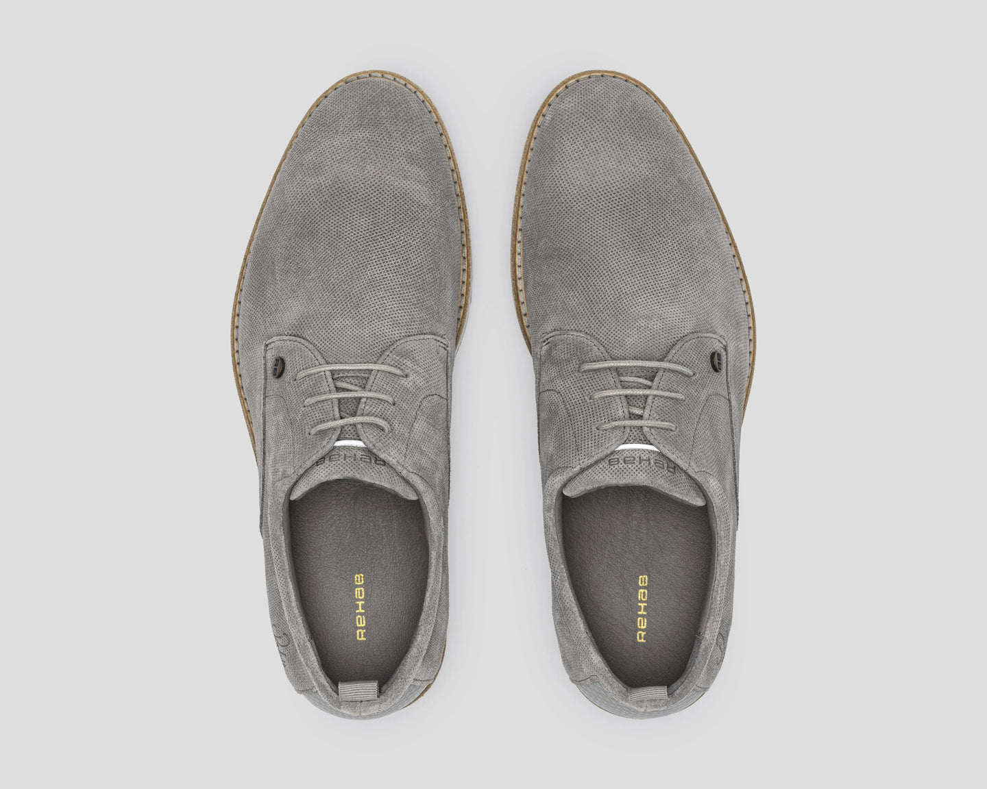 Pozato Weave | Grijze veterschoen REHAB Footwear