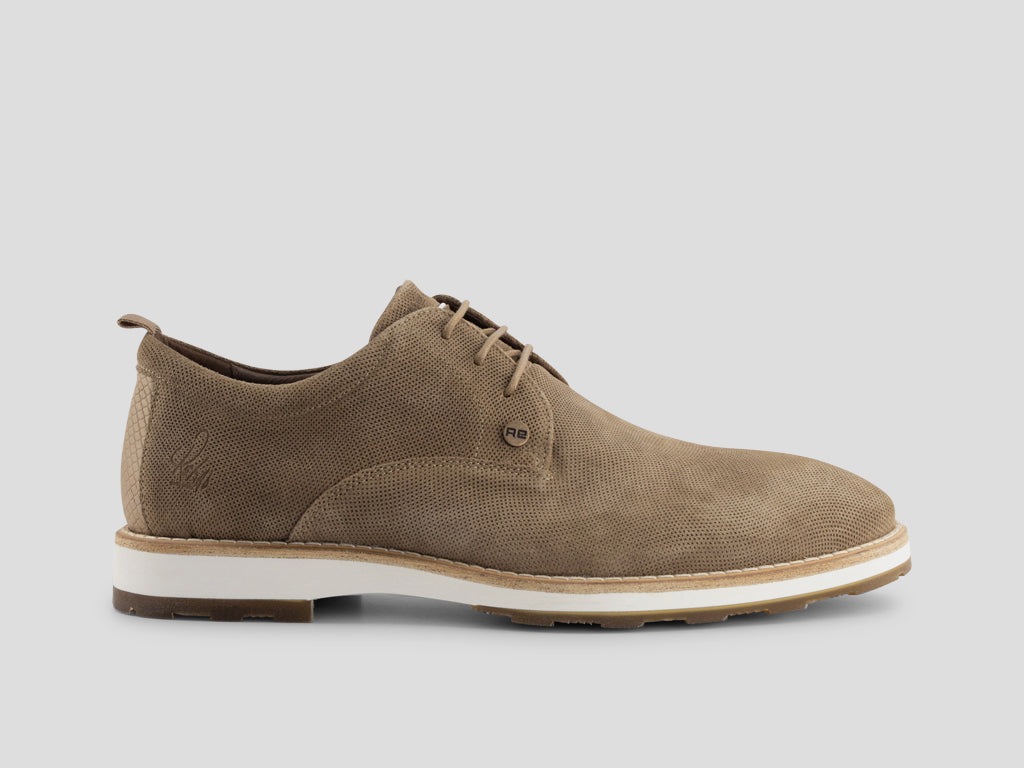 Pozato Weave | Zandkleurige veterschoen REHAB Footwear