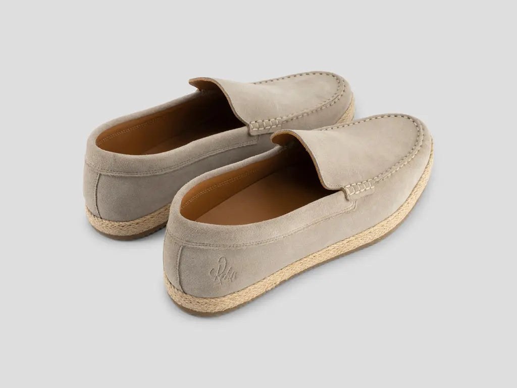 Raffaello | Khaki loafers REHAB Footwear