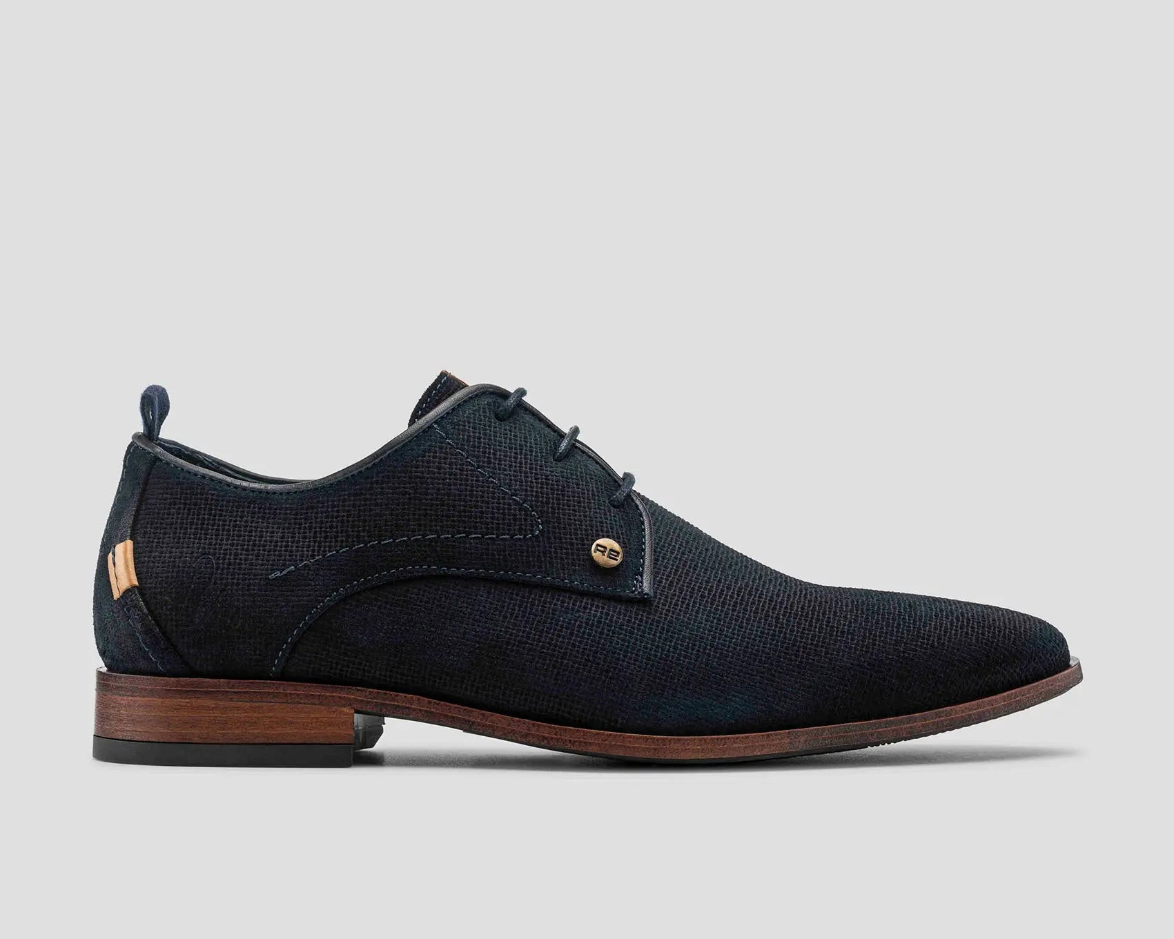 Greg Wall Sue | Donkerblauwe nette schoenen REHAB Footwear