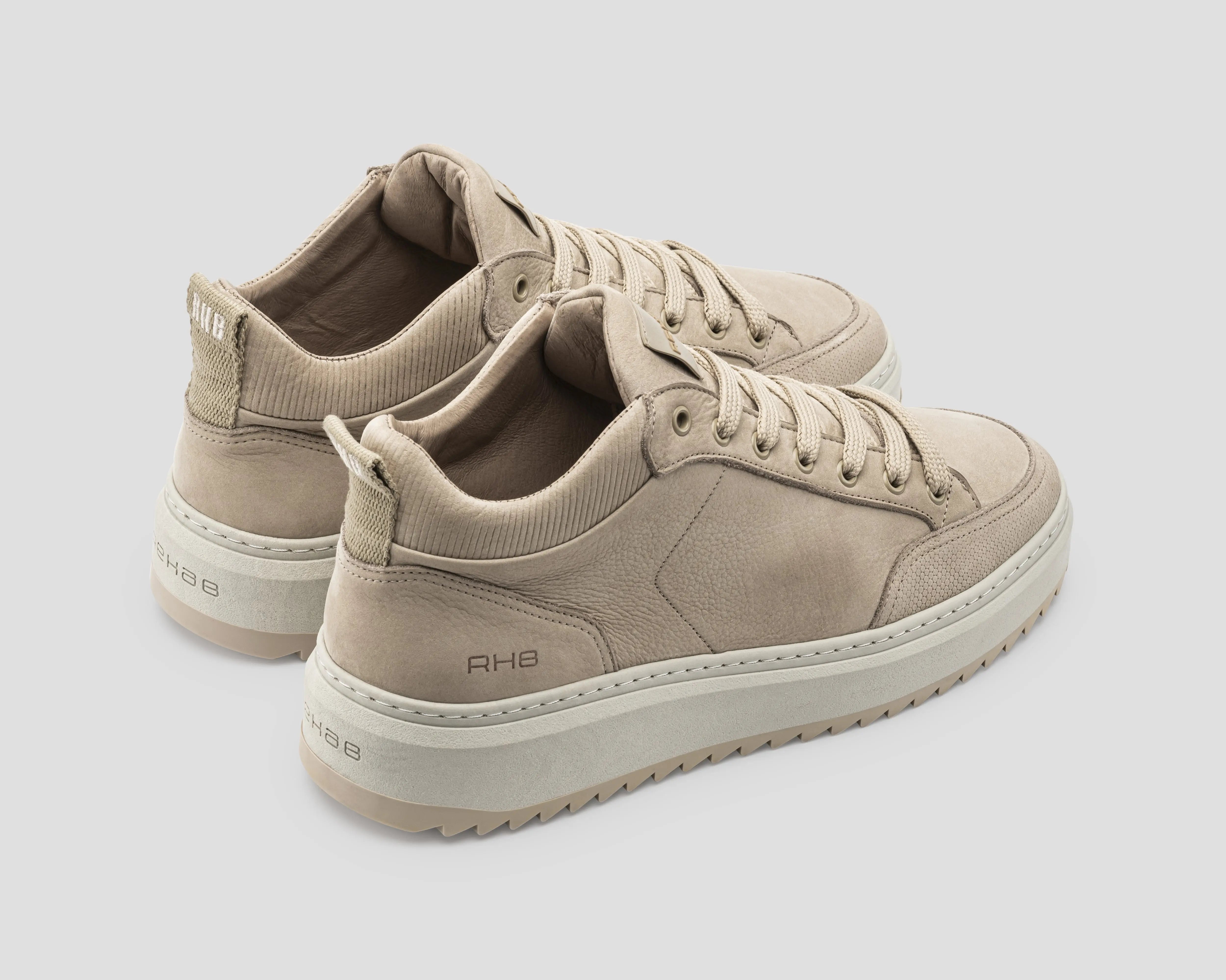 Russel Nub | Zandkleurige sneaker REHAB Footwear