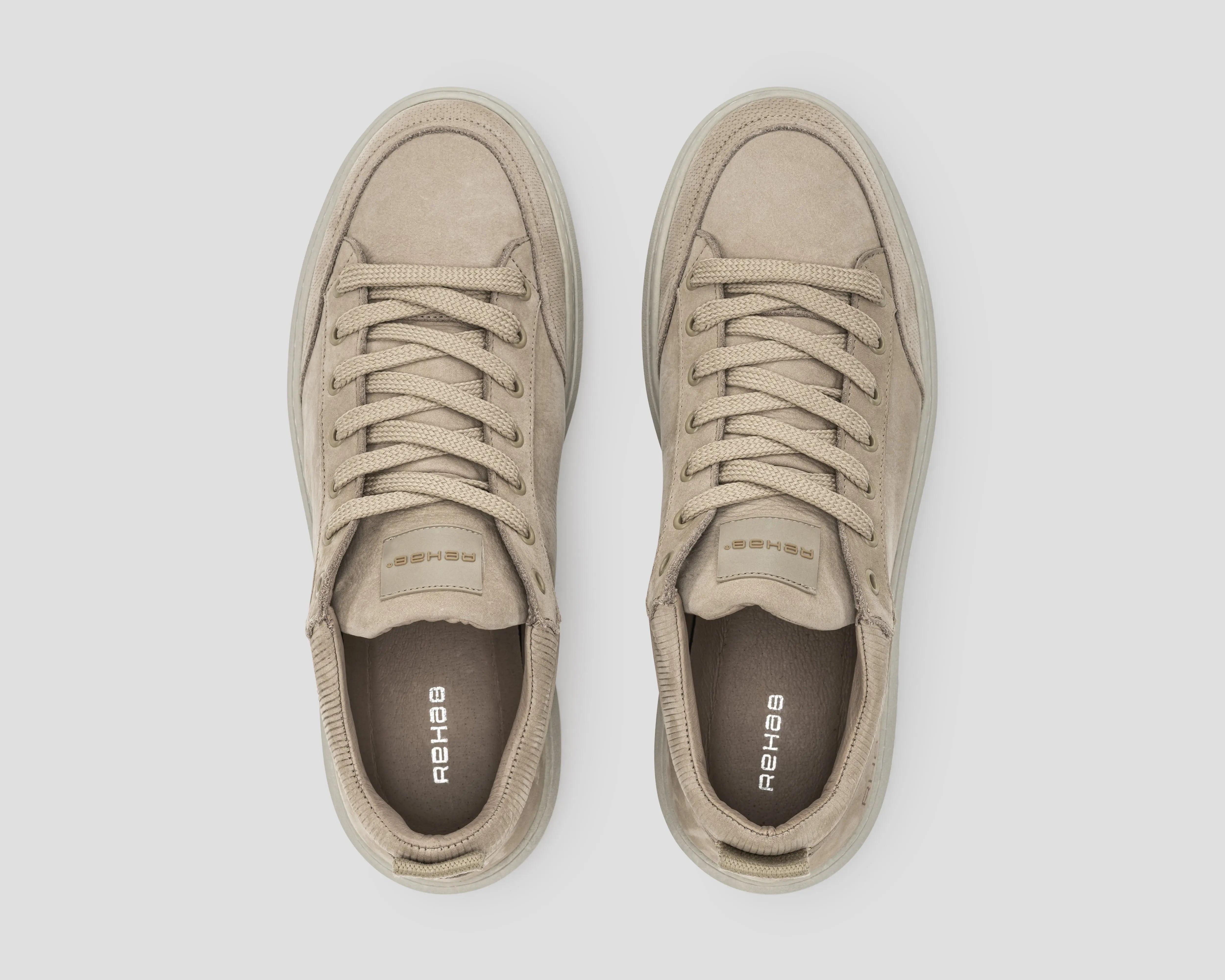 Russel Nub | Zandkleurige sneaker REHAB Footwear