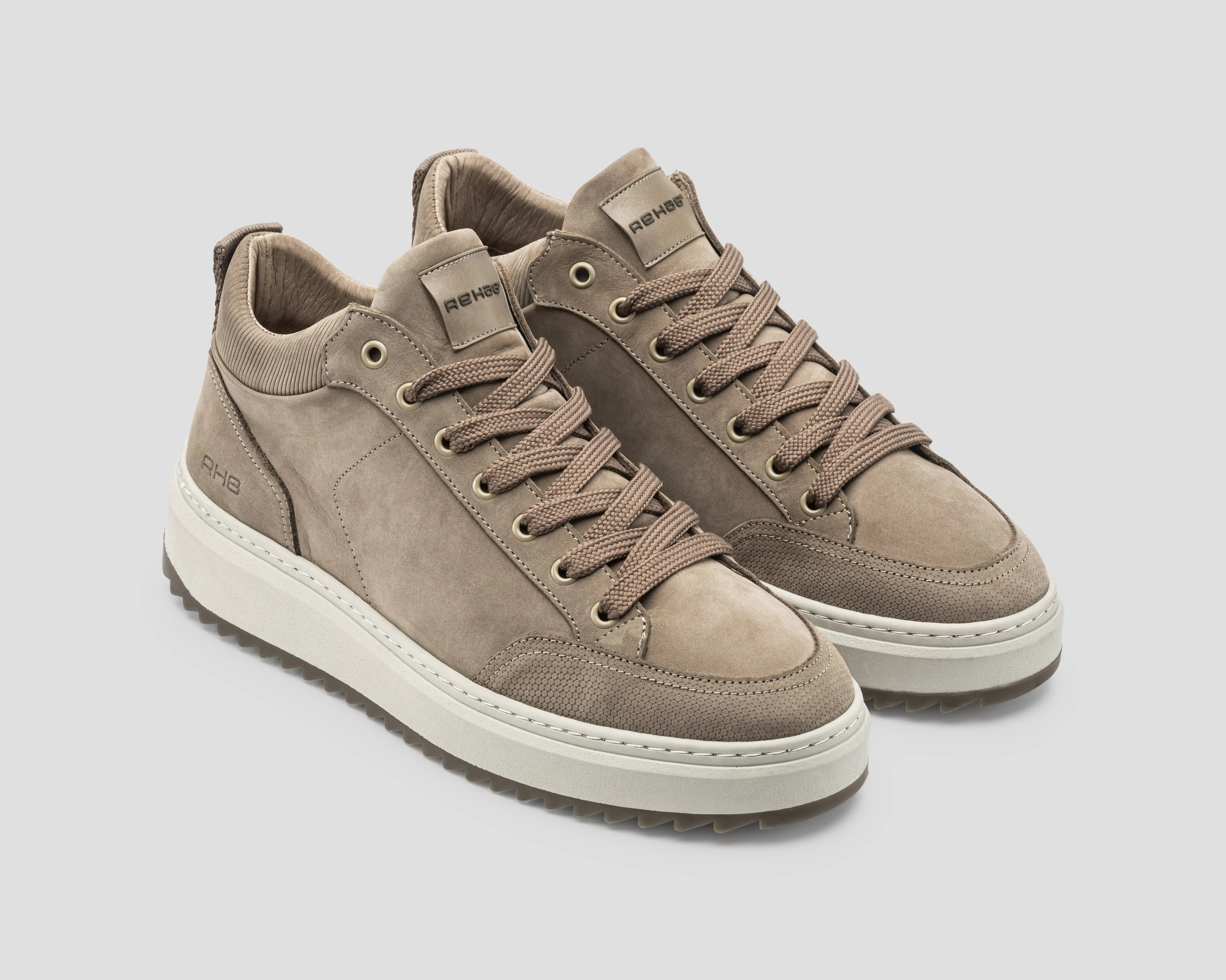 Russel Nub | Taupekleurige sneaker REHAB Footwear