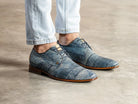 Greg Beach | Blauwe nette schoenen REHAB Footwear