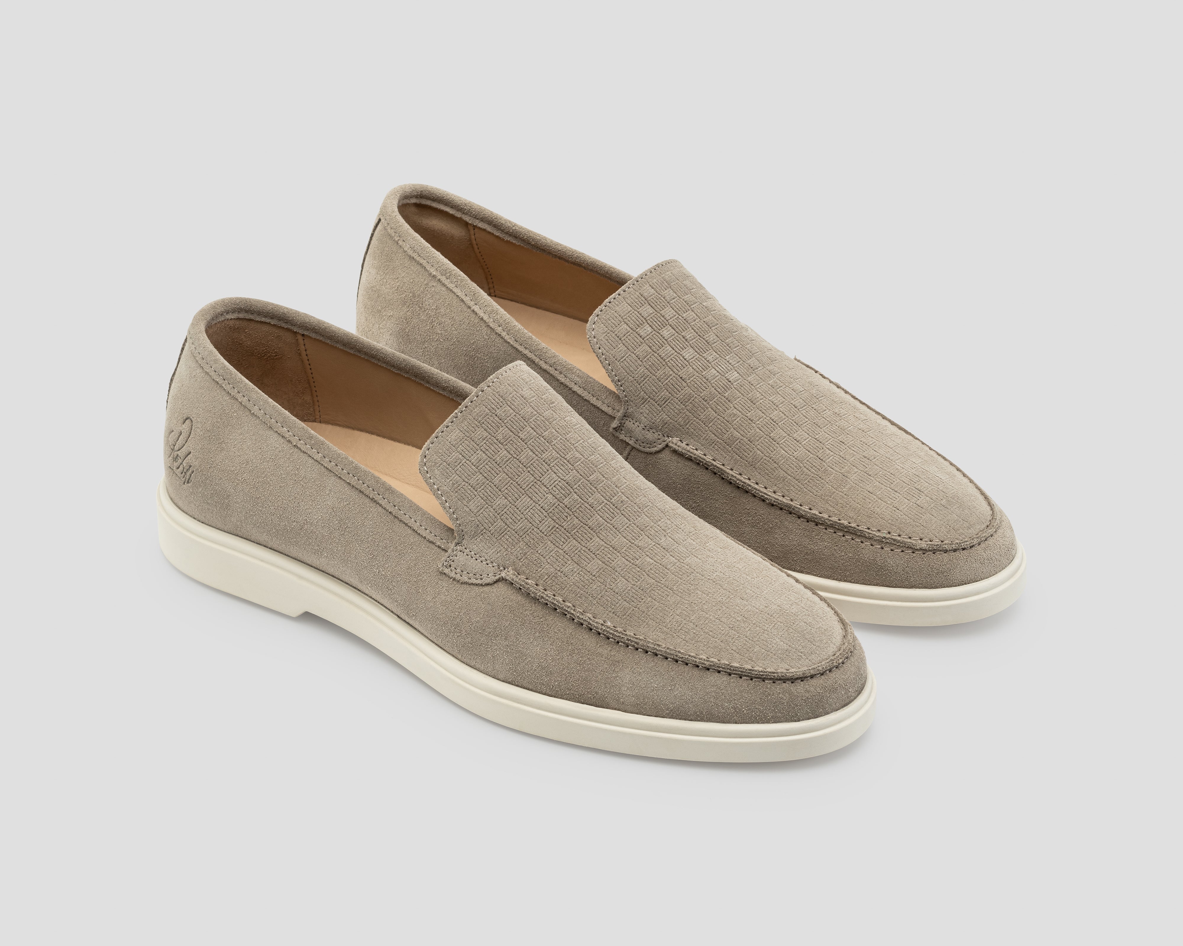 Simon Blocks | Khaki loafer REHAB Footwear