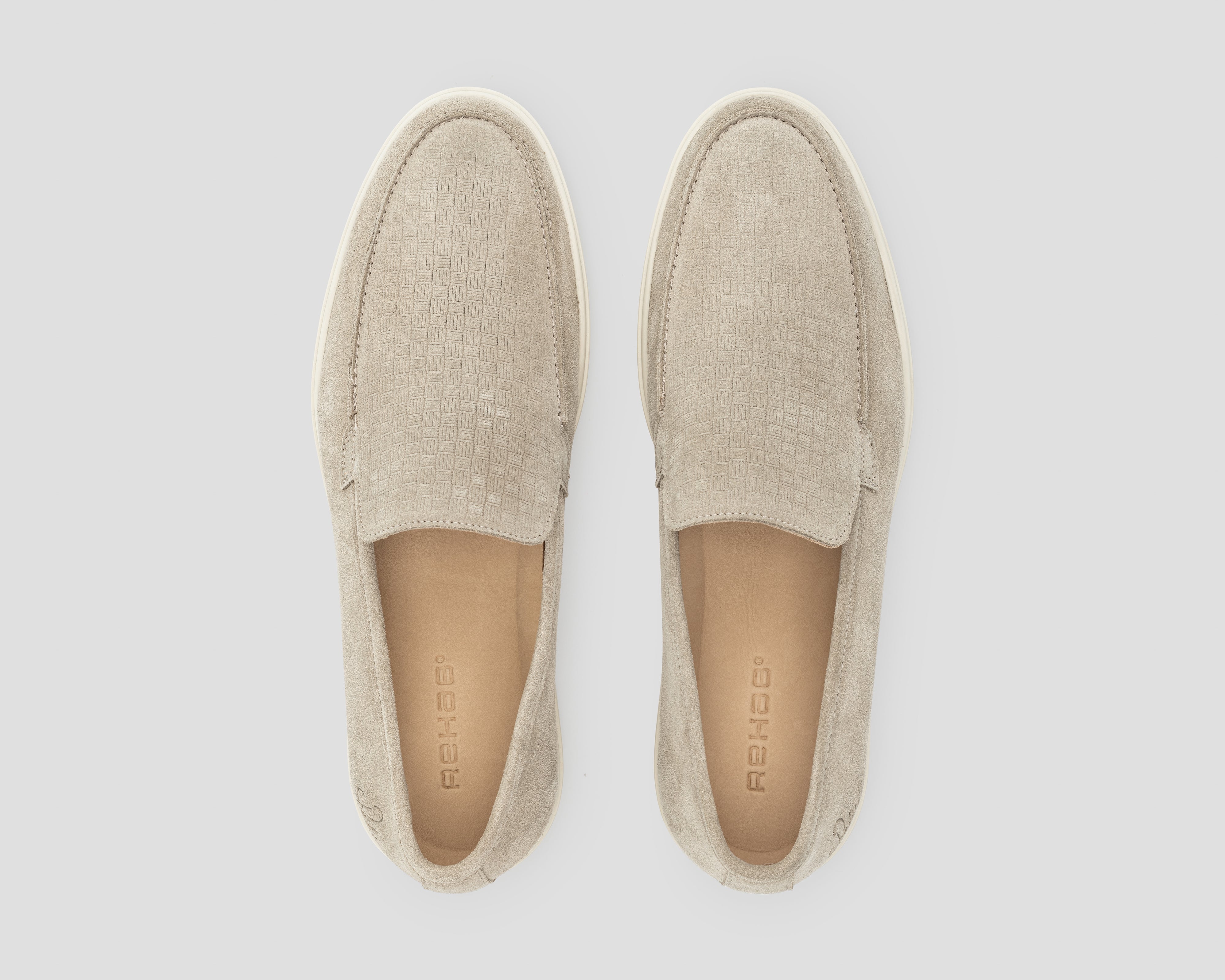 Simon Blocks | Khaki loafer REHAB Footwear