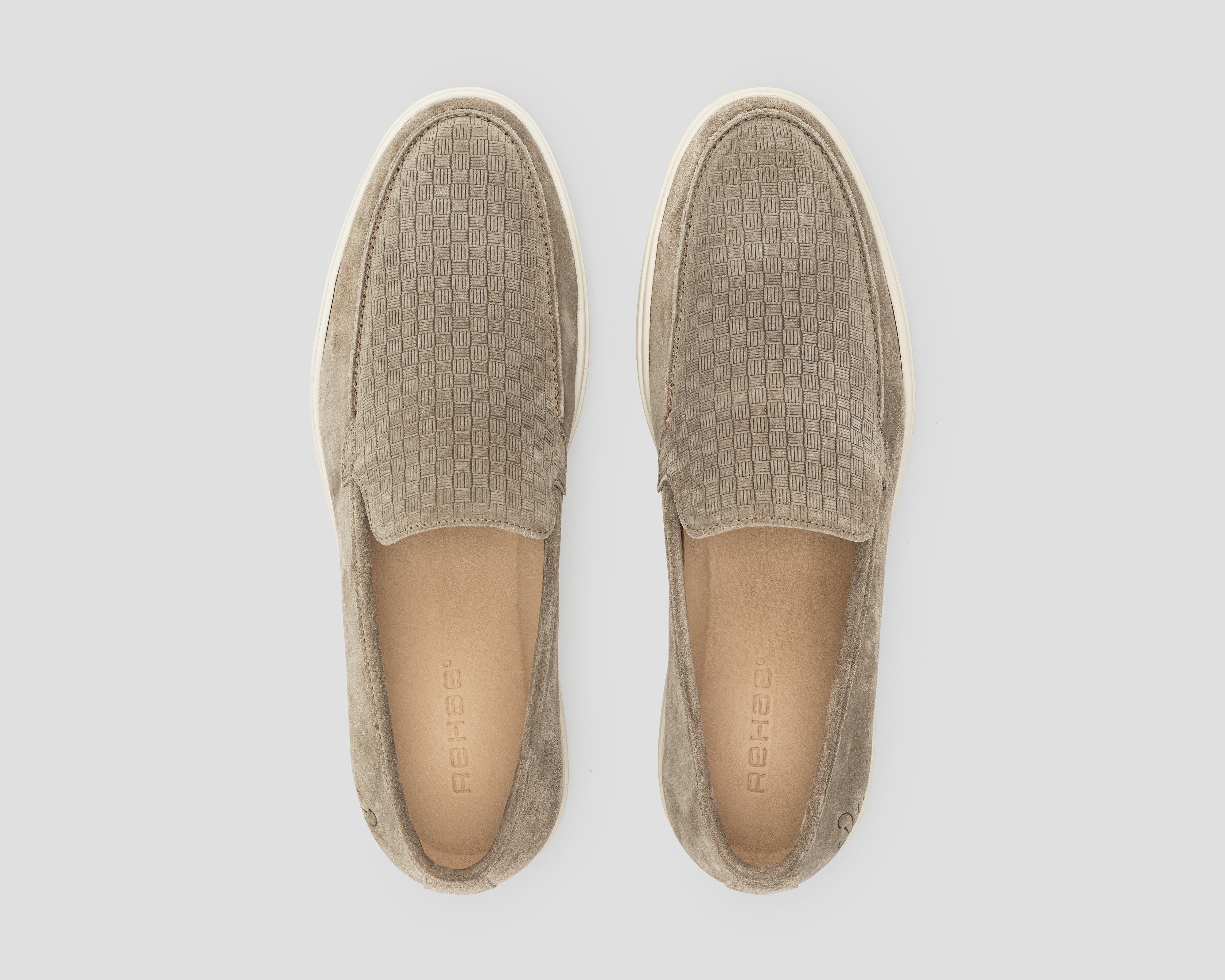 Simon Blocks | Zandkleurige loafer REHAB Footwear