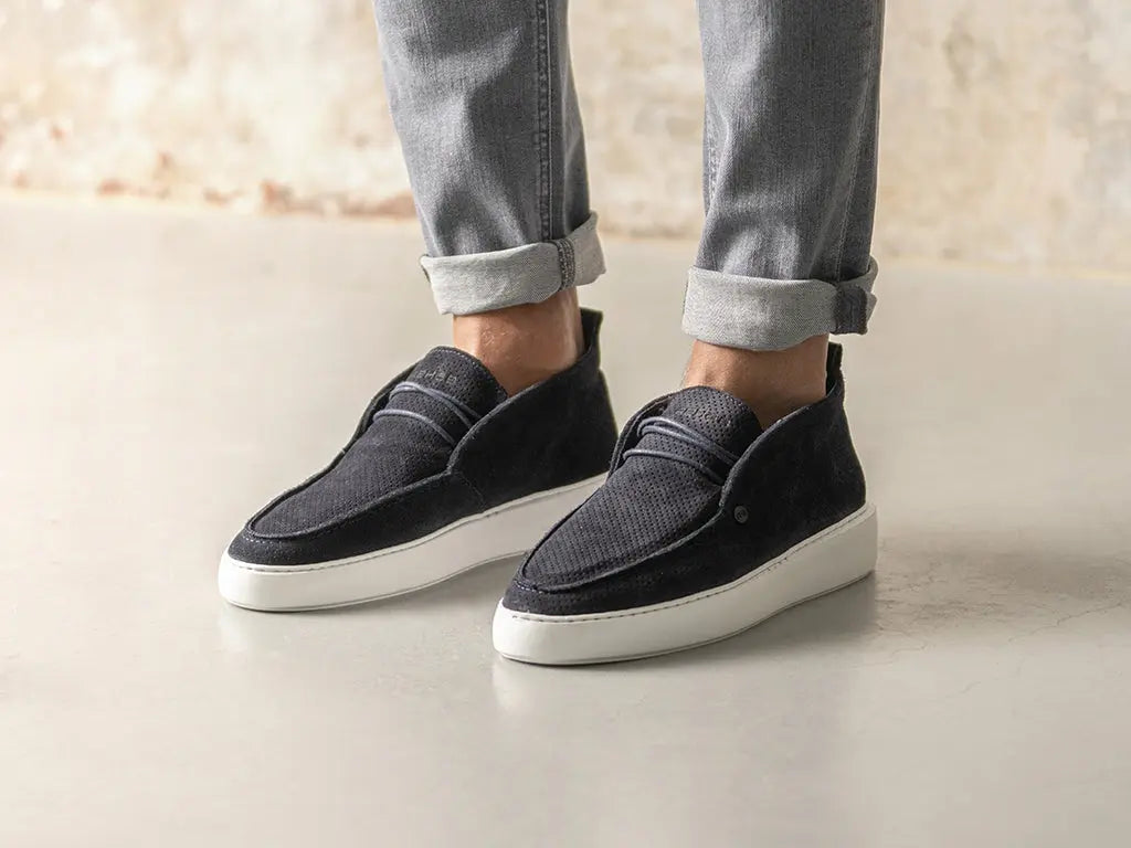 Tonio Perfo | Donkerblauwe loafer REHAB Footwear