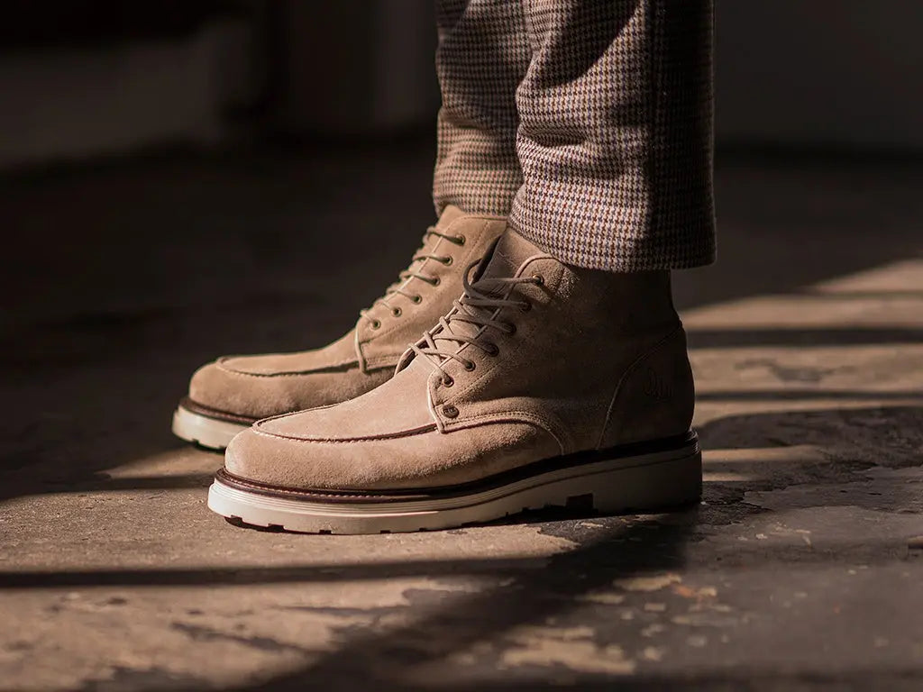 Wallace | Zandkleurige boots REHAB Footwear