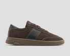 Zack Nub Lthr | Donkerbruine sneaker REHAB Footwear