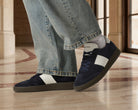 Zack Sue Lthr | Donkerblauwe sneaker REHAB Footwear