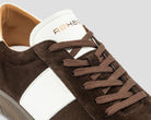 Zack Sue Lthr | Donkerbruine sneaker REHAB Footwear
