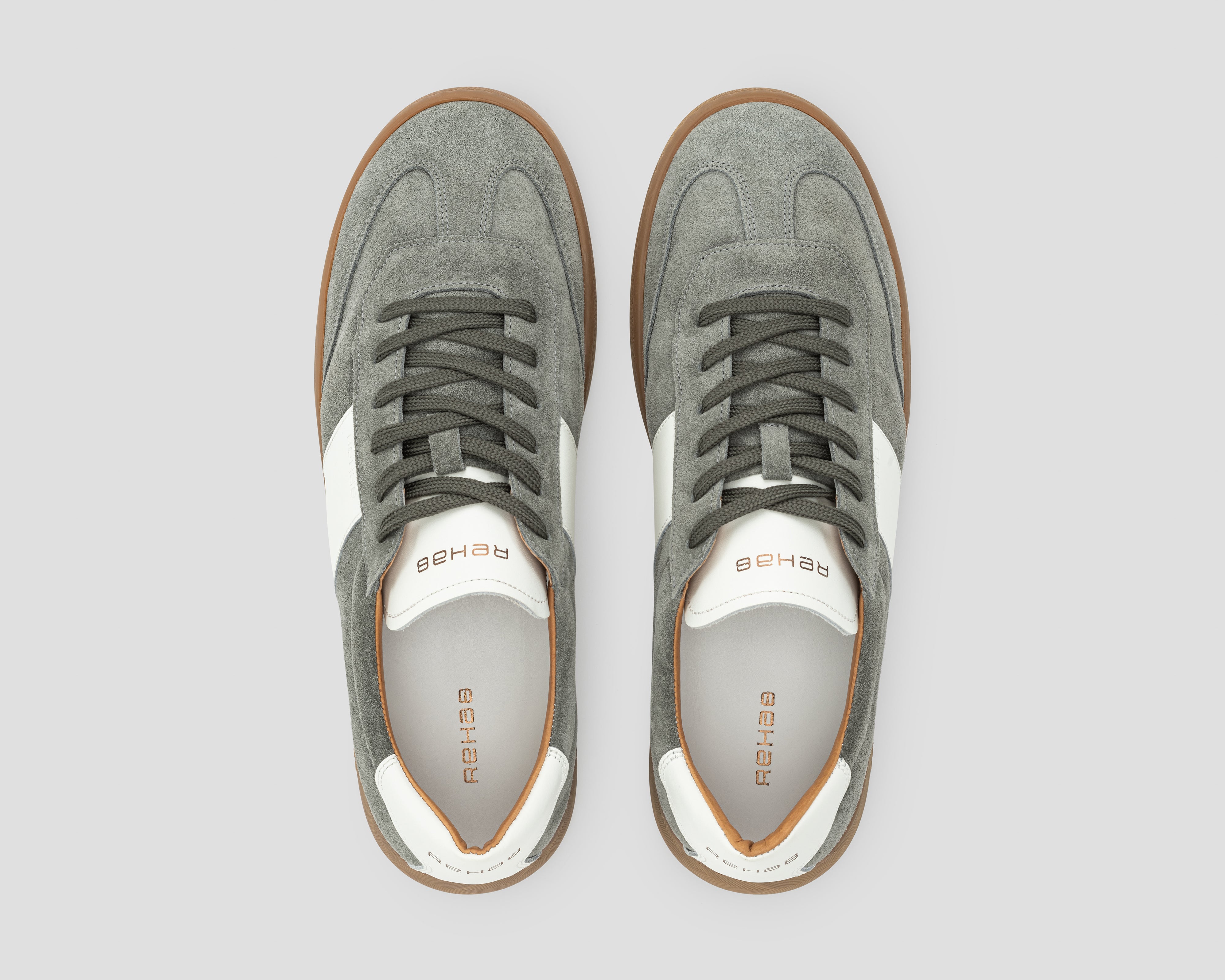 Zack Sue Lthr | Groene sneaker REHAB Footwear