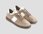 Zack Sue Lthr | Taupekleurige sneaker REHAB Footwear